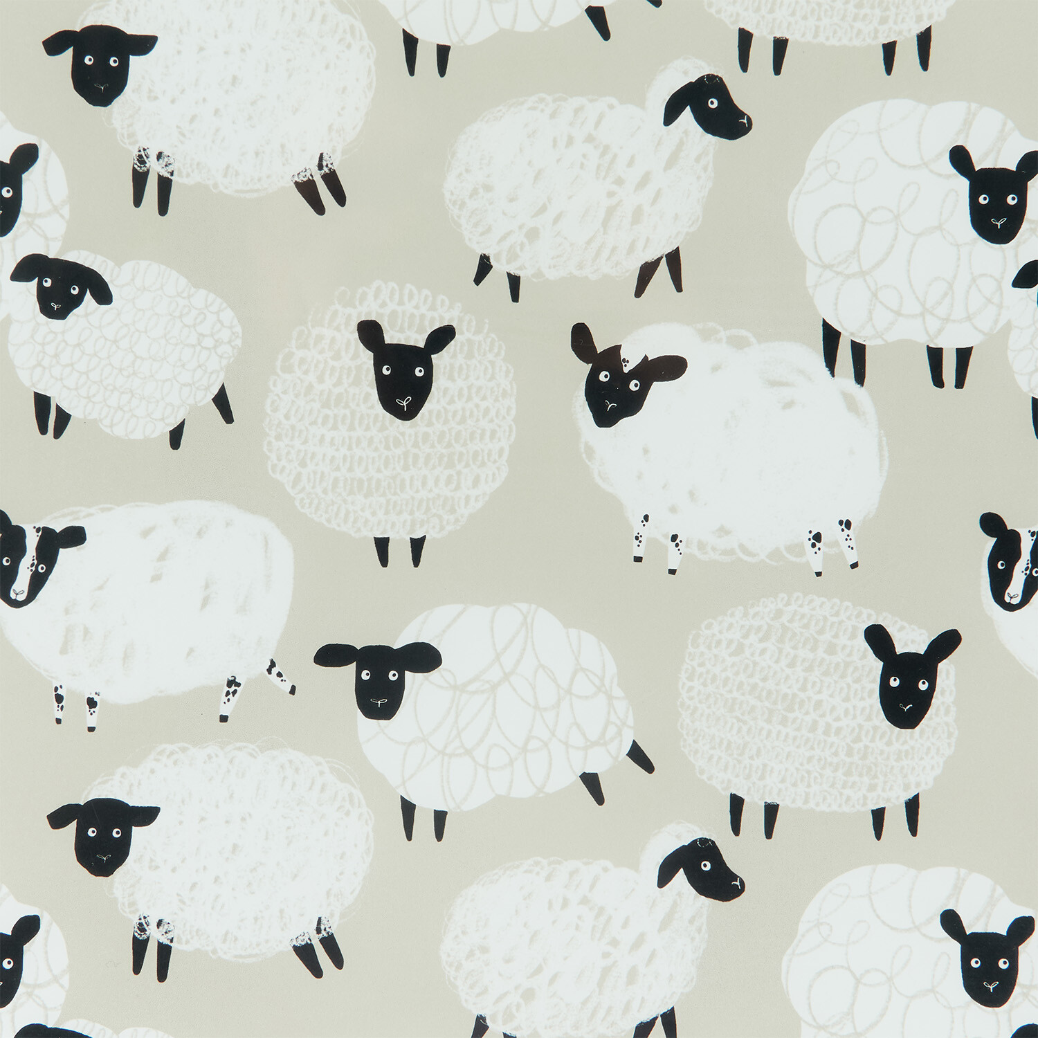 Highland Flock Glass Worktop Saver - Multicolour Image 3