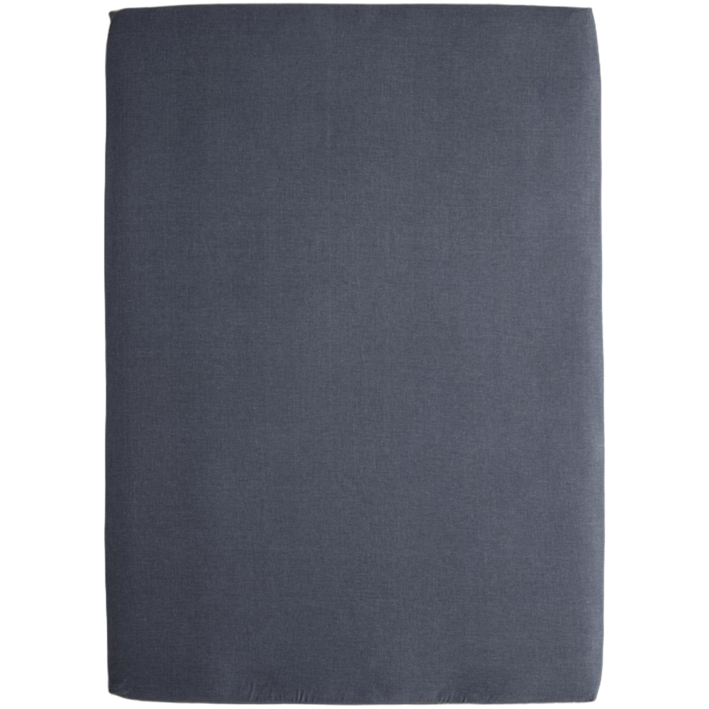 Deyongs Southwick Single Navy Fitted Sheet Image 1