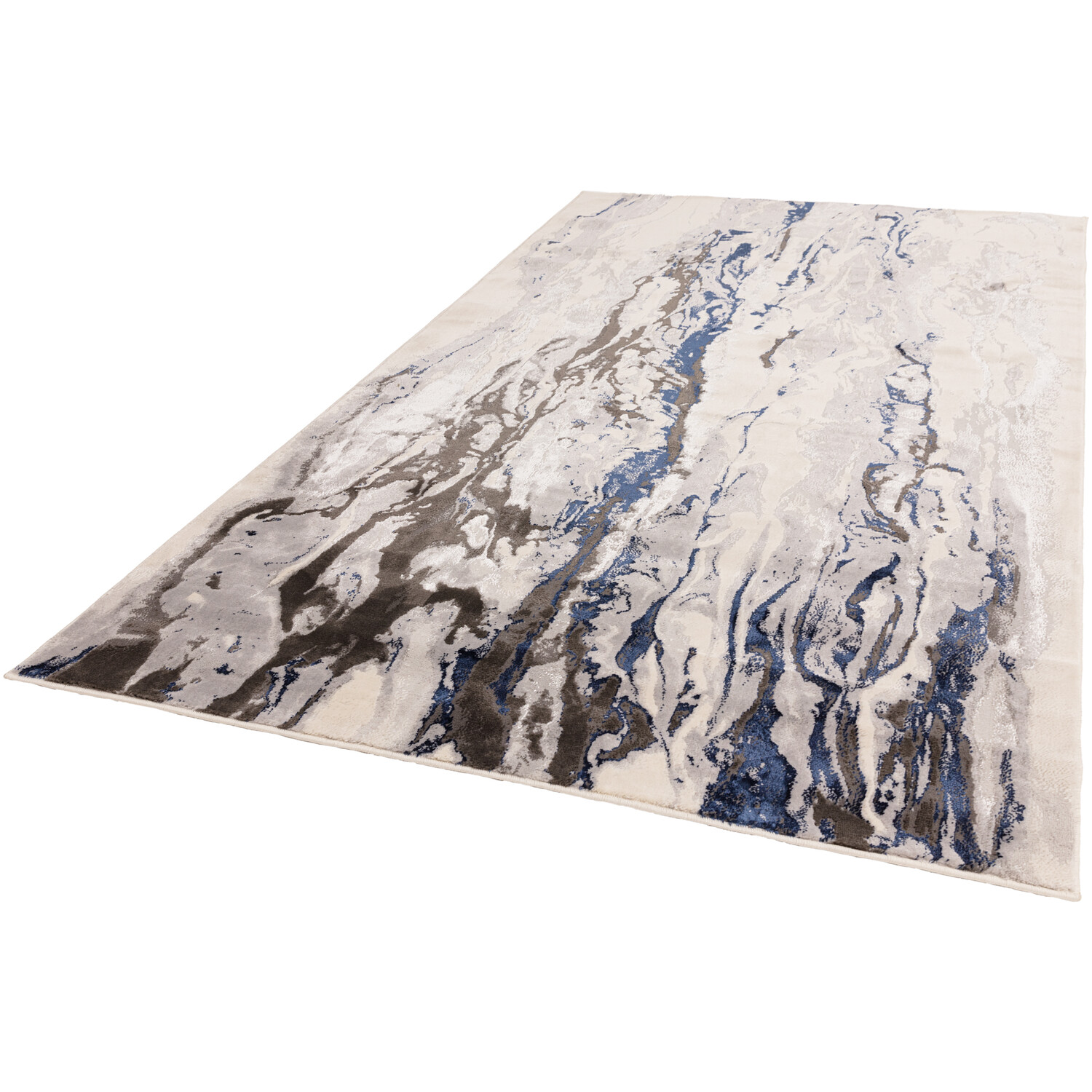 Almira Navy Marble Rug 140 x 200cm Image 2