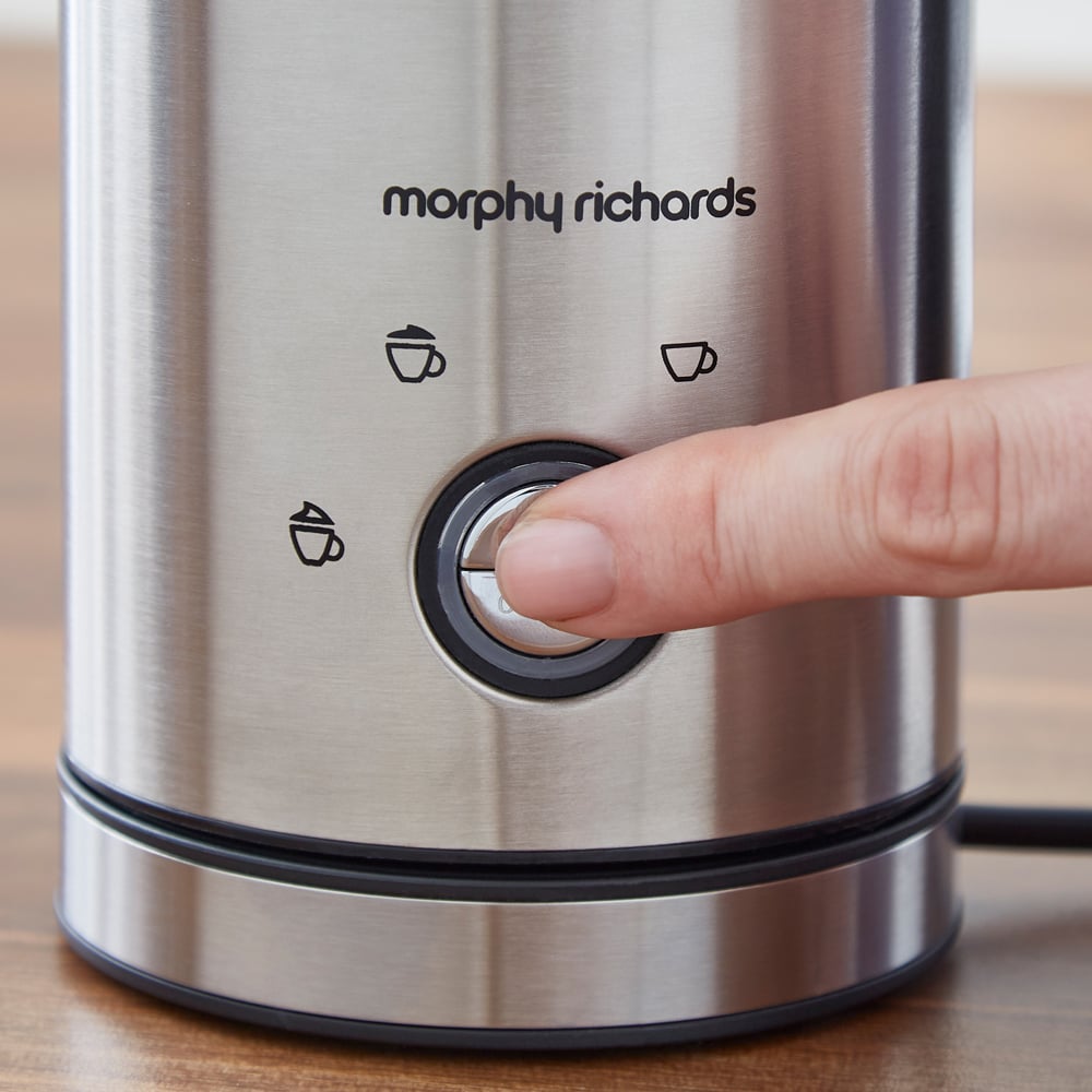 Morphy Richards Brew and Blend Stainless Steel Electric Milk Frother Image 6