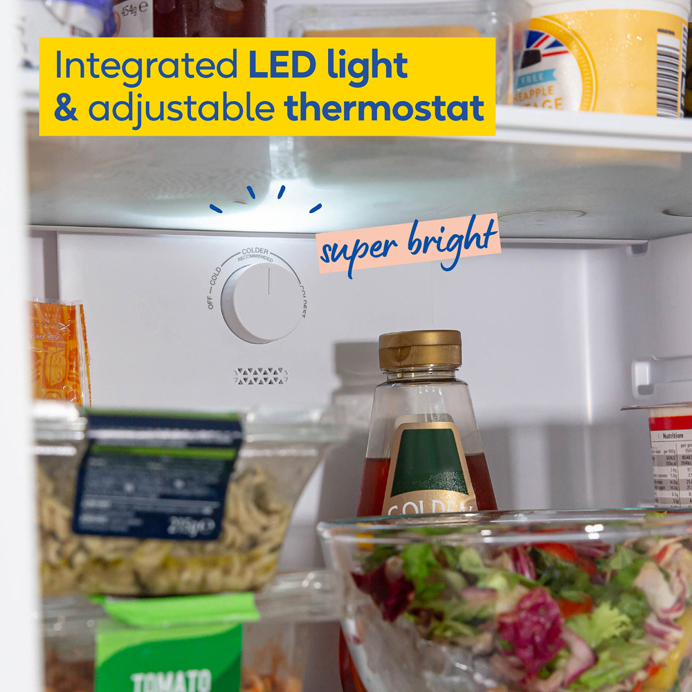 Russell Hobbs RH186FFFF60SS/01 Stainless Steel 60/40 Split Frost Free 293L Fridge Freezer Image 8