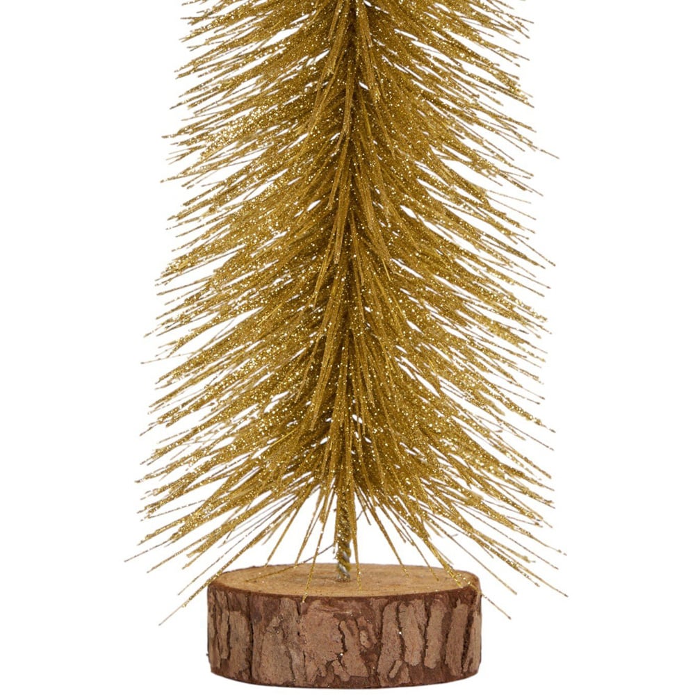 Traditonal Glitter Christmas Tree Image 3