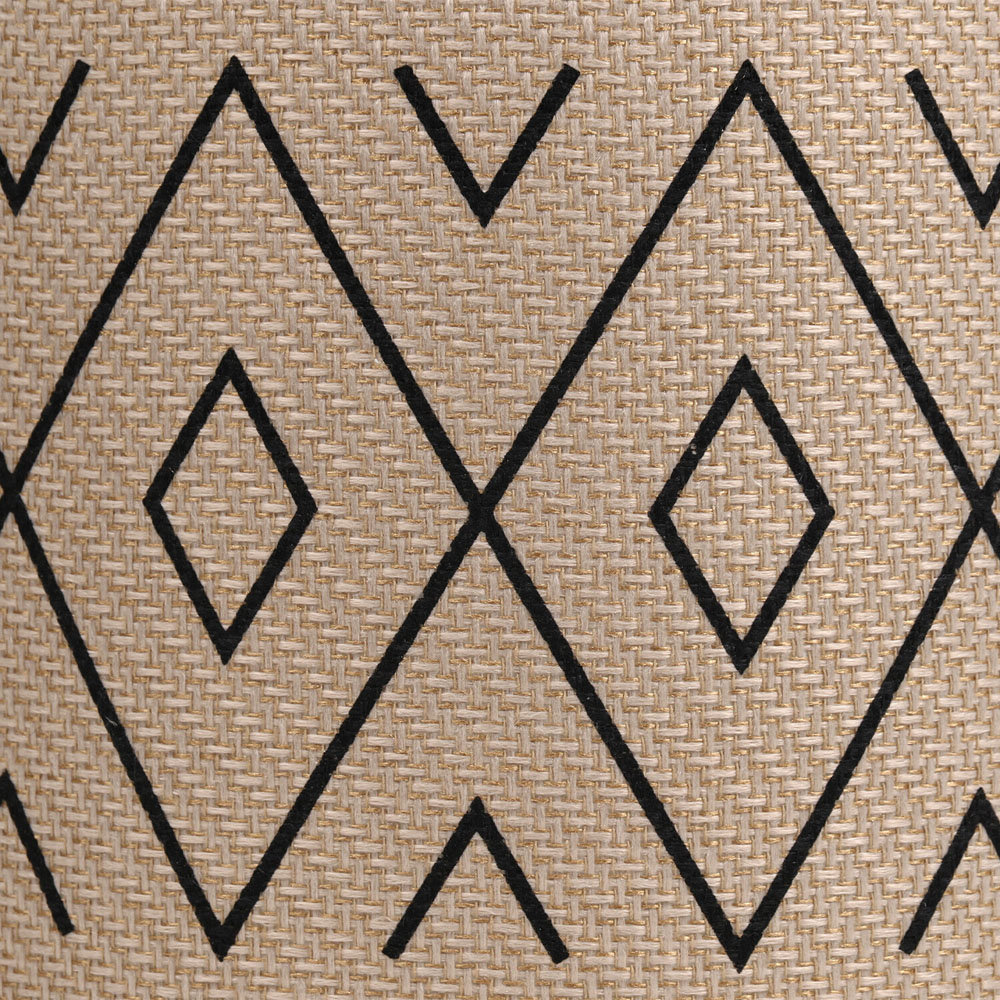 Natural Tribal Pattern Lamp Shade Image 3