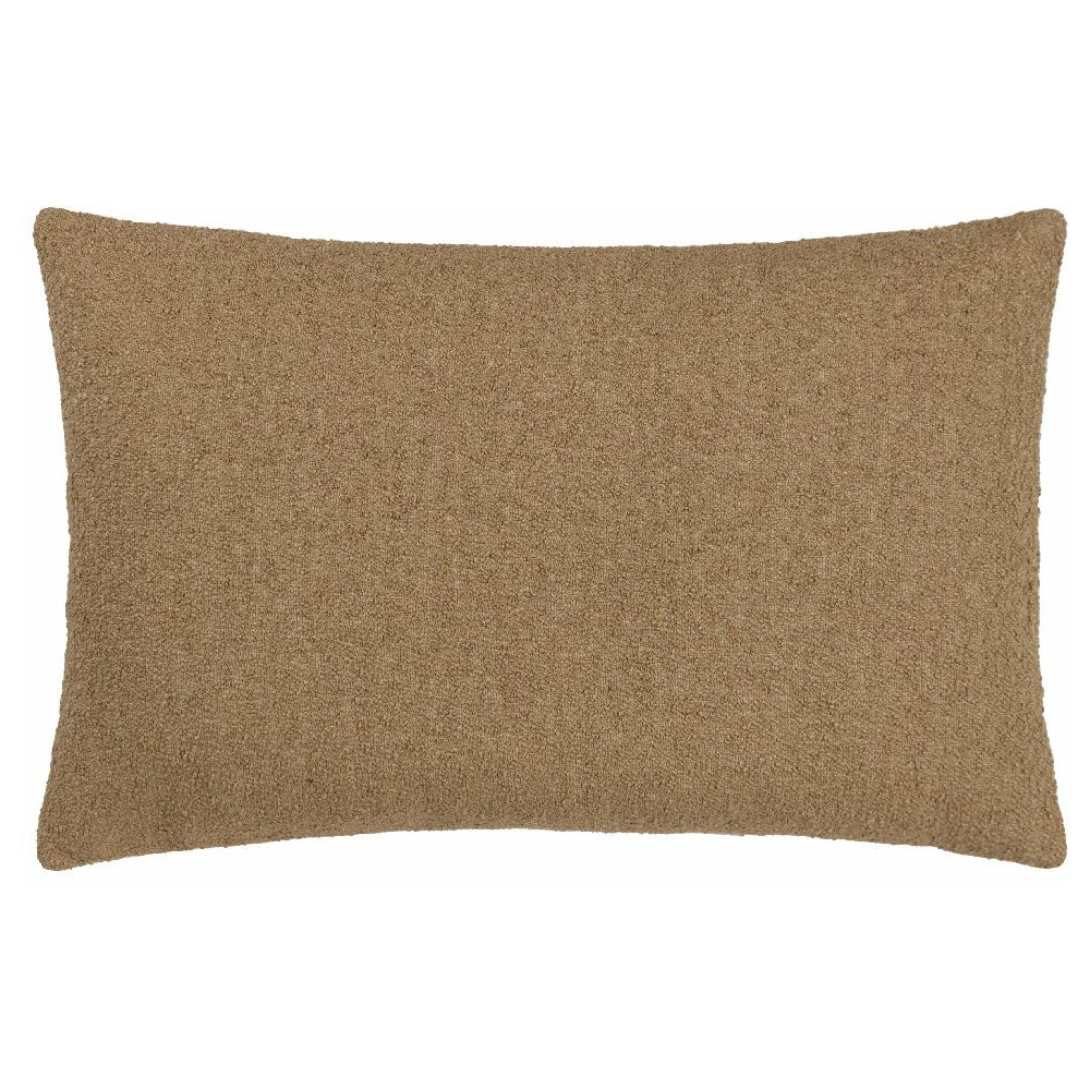 Hoem Selene Toffee Boucle Cushion Image 1
