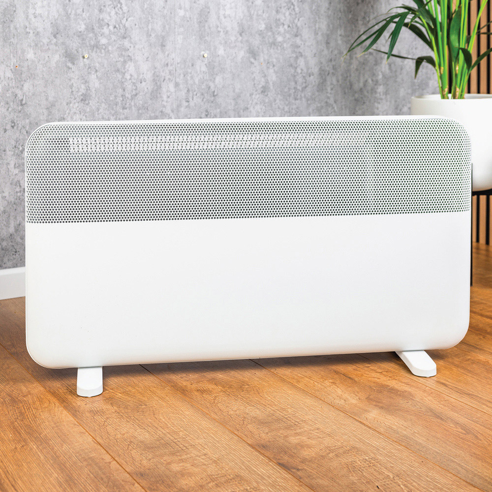 TCP White Electric Panel Wall Mounted and Free Standing Heater 2000W Image 8