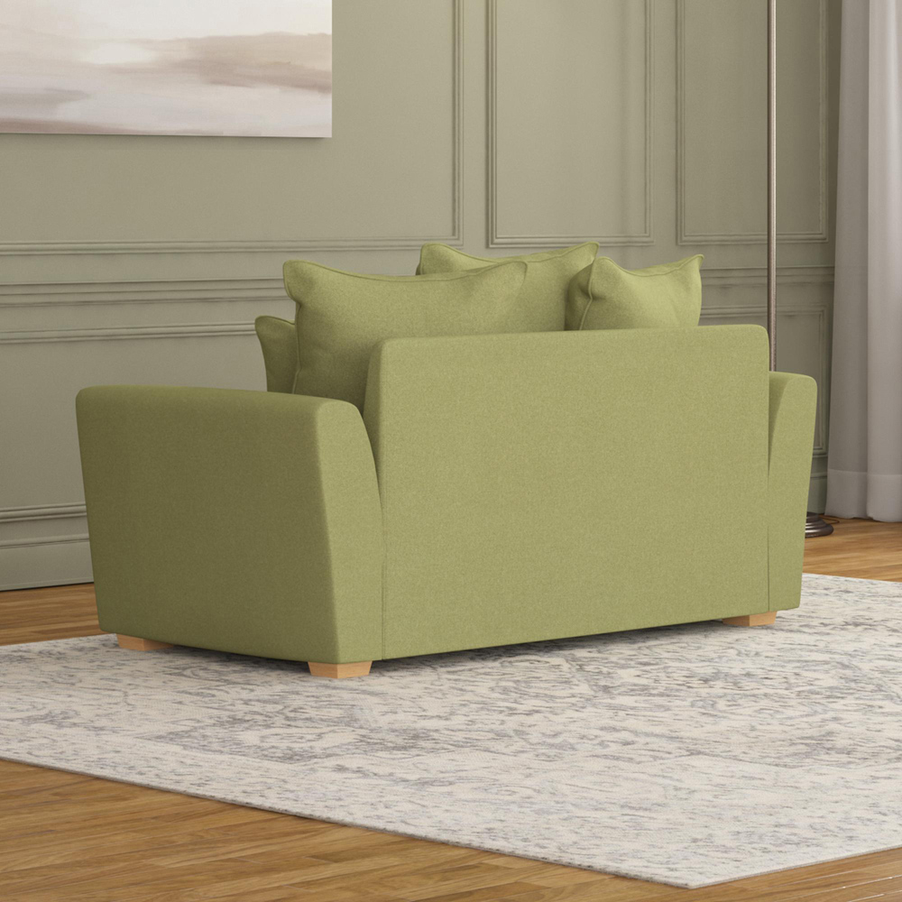 Wendleberry 2 Seater Olive Venice Scatter Back Sofa Image 6