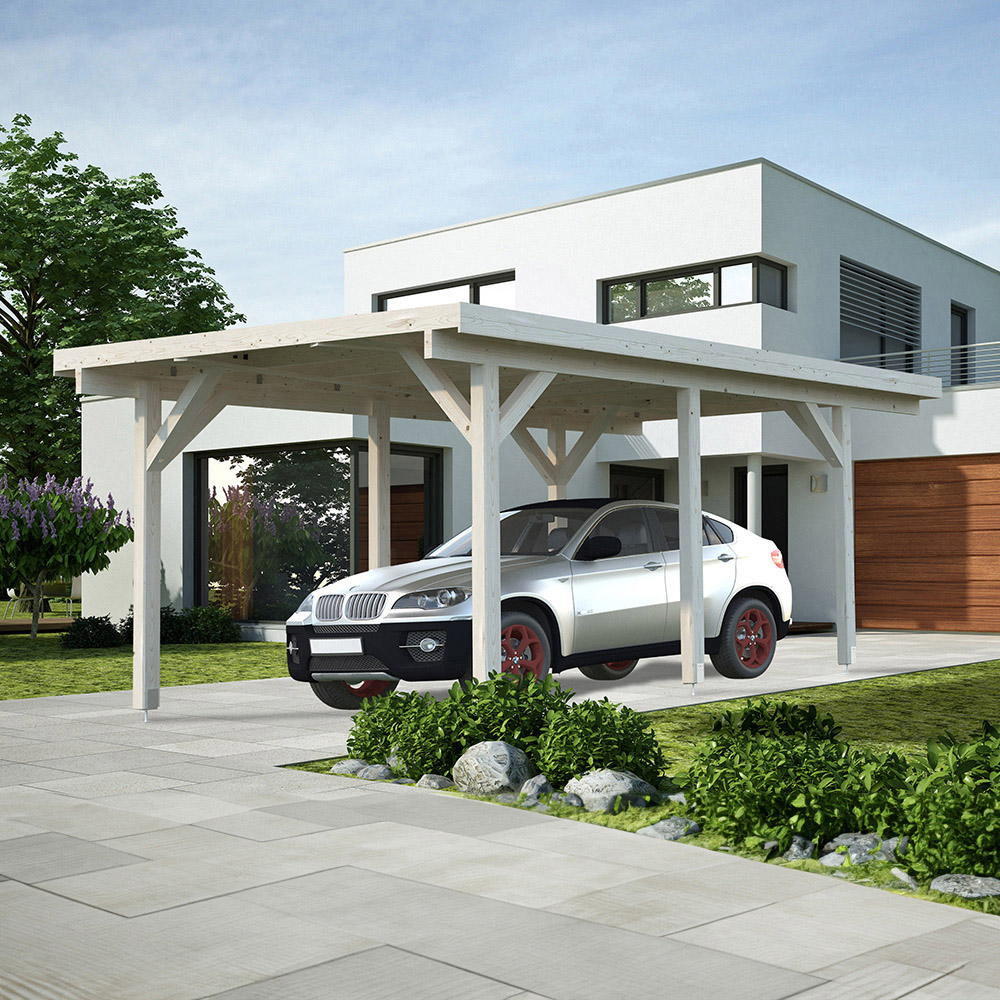 Palmako Karl Timber Carport 5.12 x 3.60m Image 4