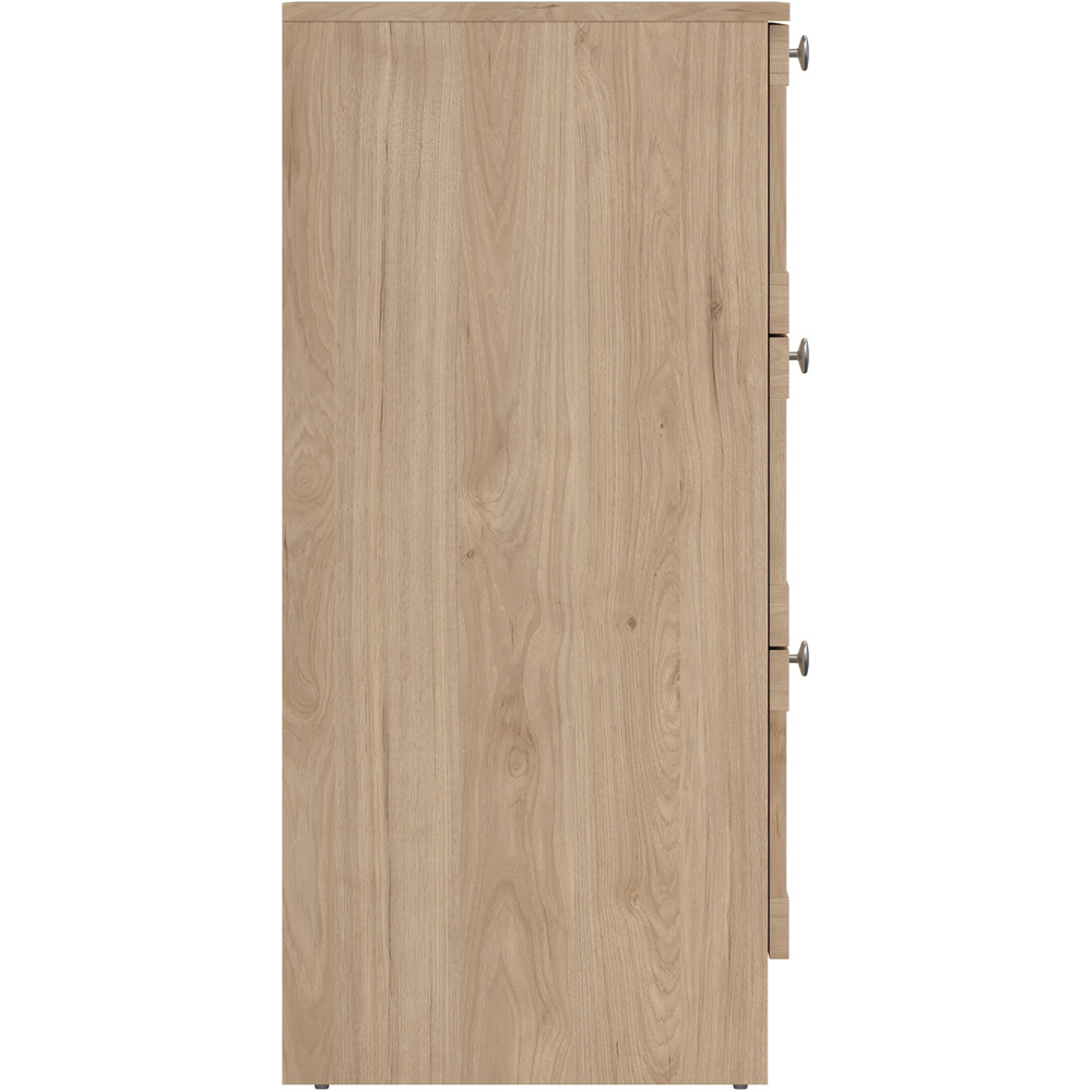 Florence 3 Drawer Jackson Hickory Chest of Drawers Image 3