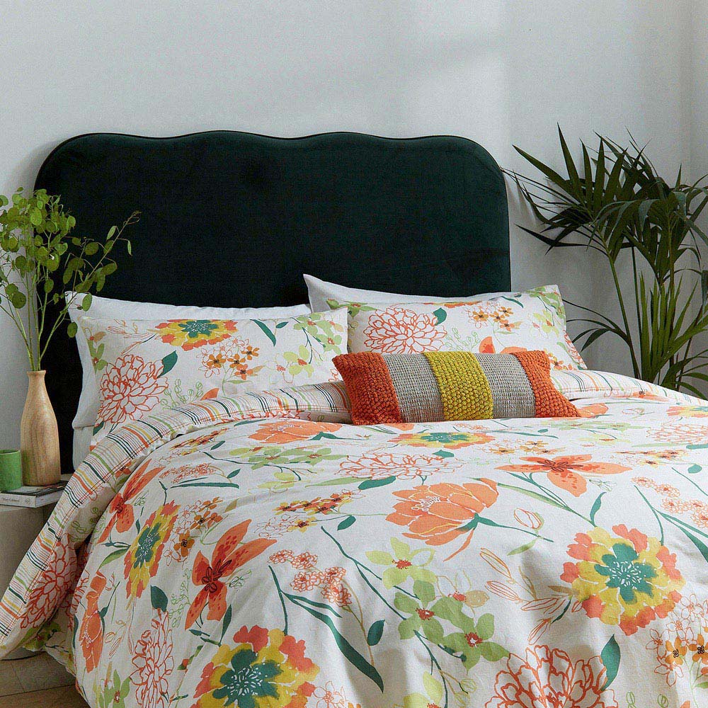 Helena Springfield Bella Single Mango Duvet Set Image 5