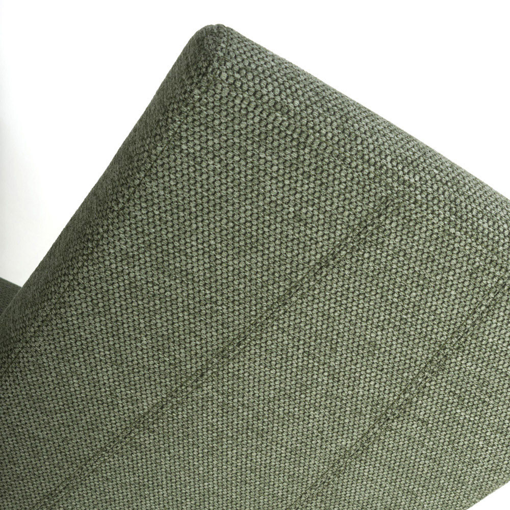 Shankar Baxter Set of 2 Green Weave Dining Chair Image 8