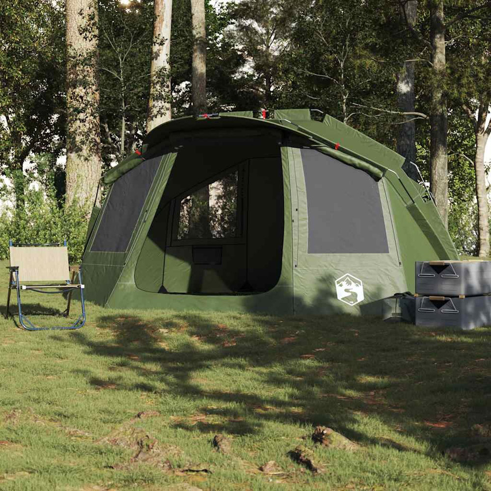 Walplus 5 Person Olive Green Waterproof Fishing Tent Image 2