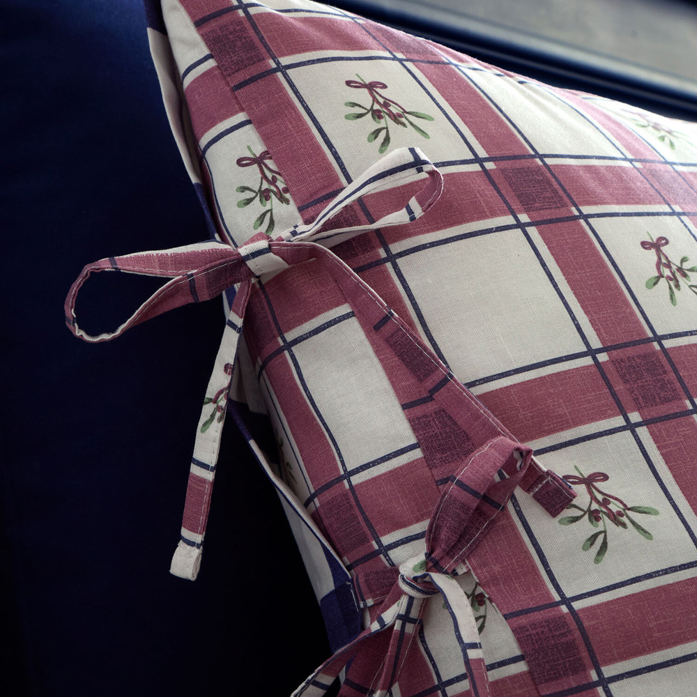 Mistletoe Check Duvet Set Double Image 4