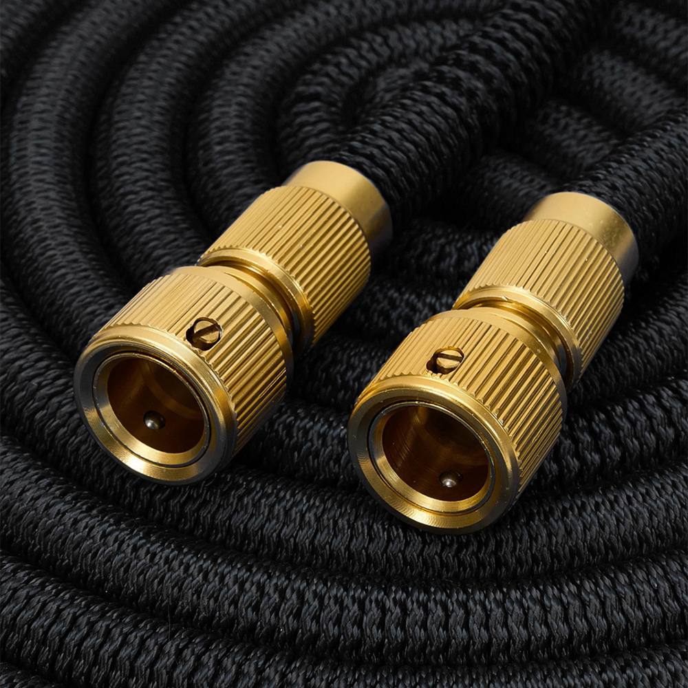 15m Black Expandable Leakproof Garden Hose Image 2