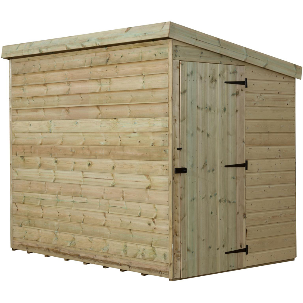 Empire Sheds 2000 8 x 7ft Tongue and Groove Pent Garden Shed Image 1
