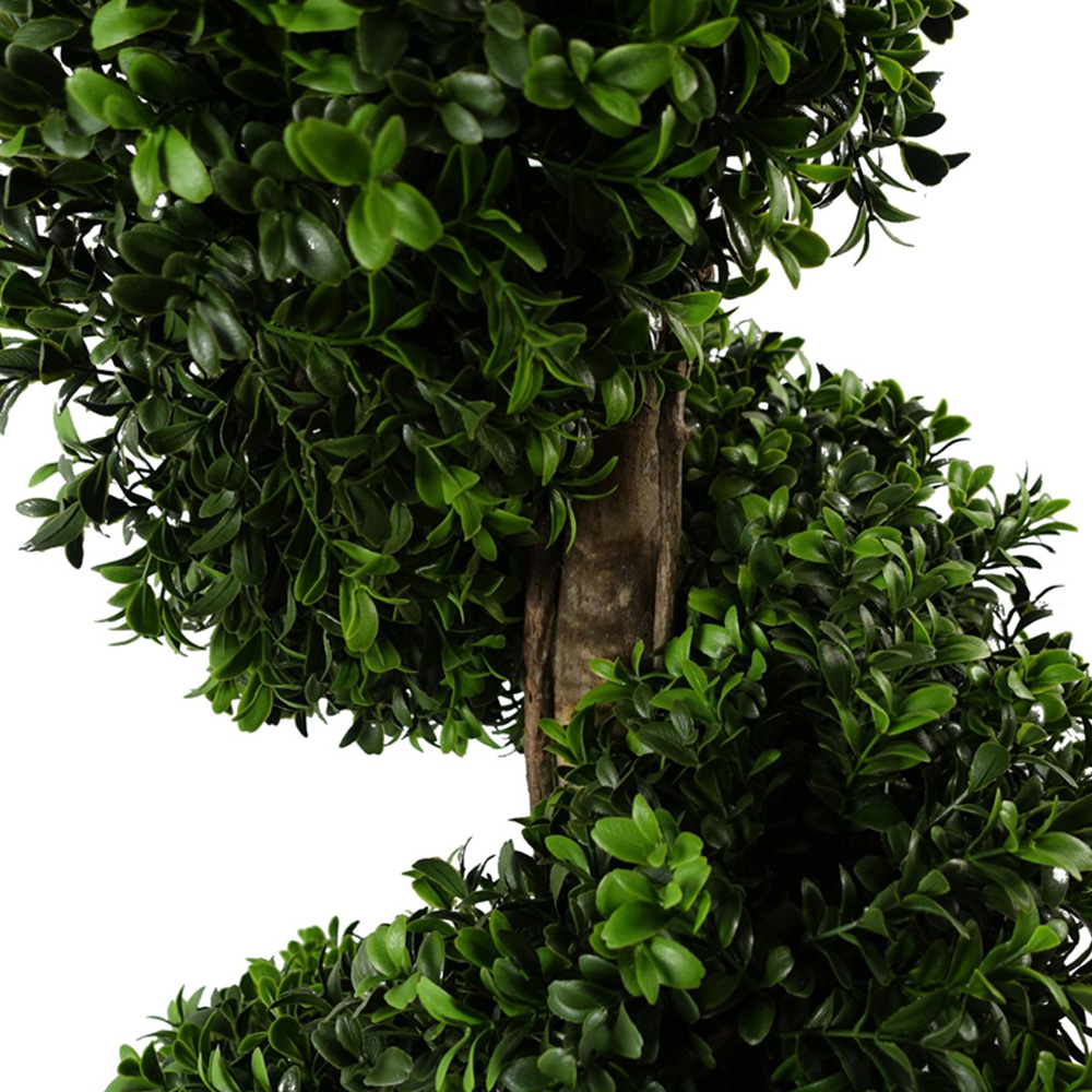 Leaf Artificial Spiral Buxus Topiary Tree 150cm Image 2