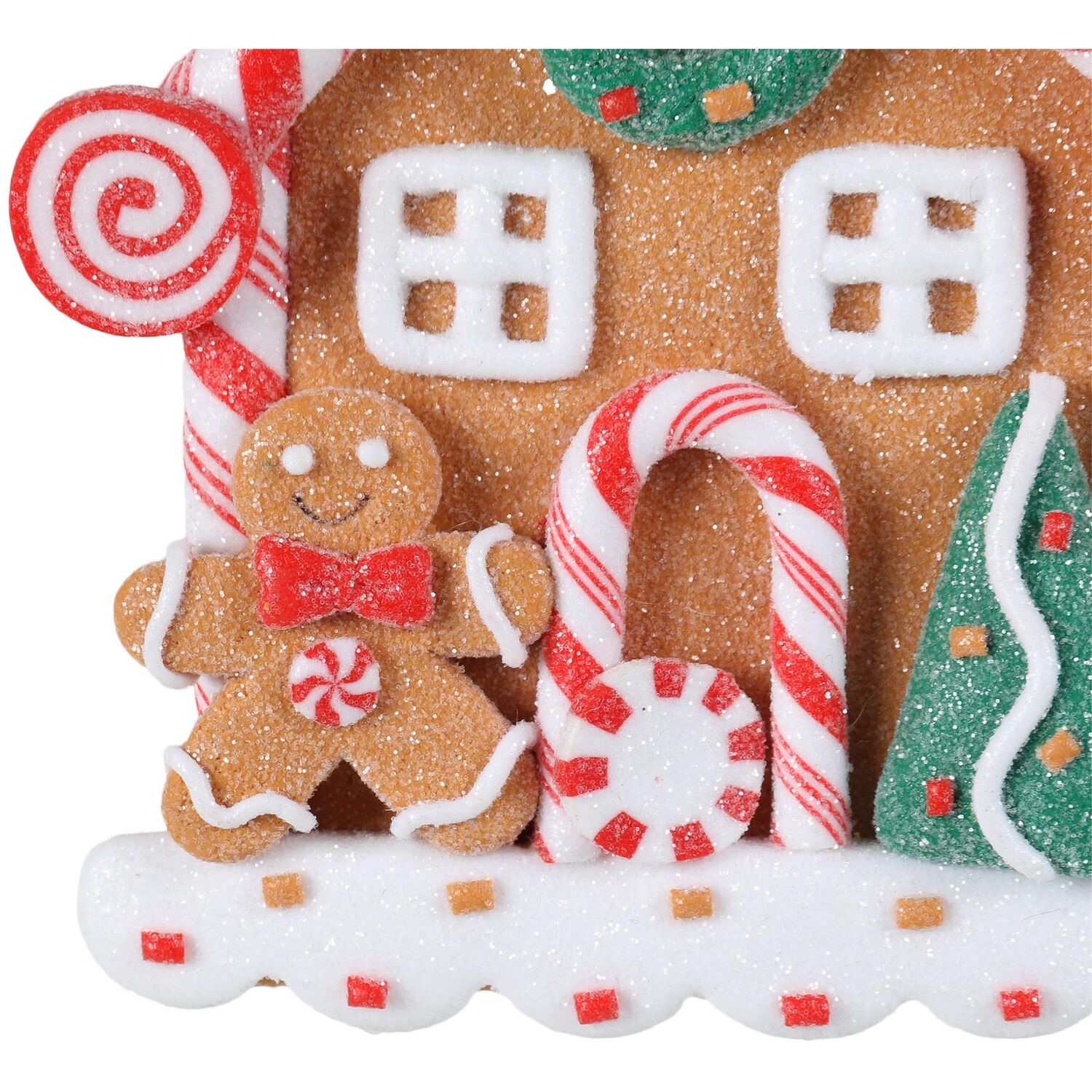 Candy Cane House Hanging Decoration Image 3