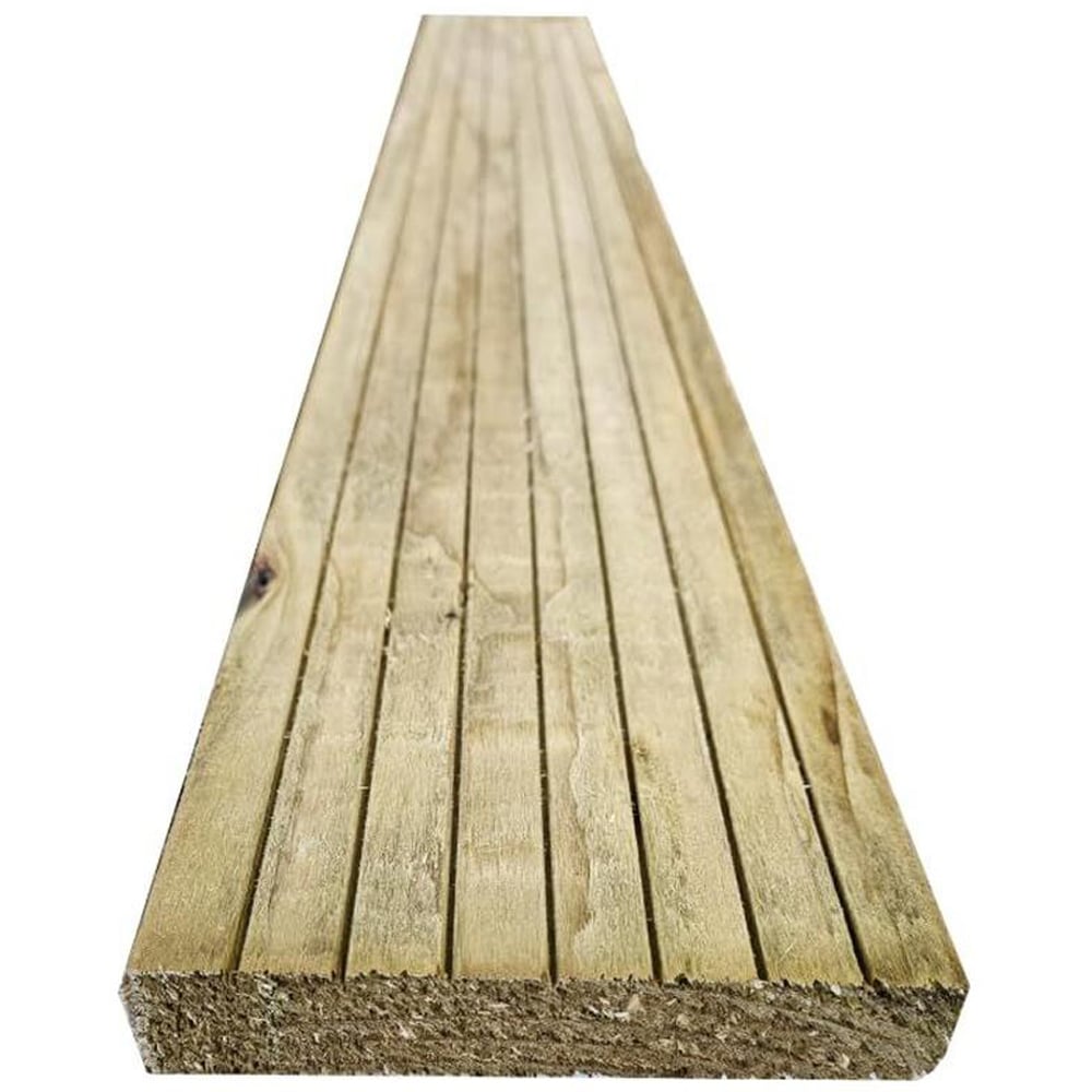 Snowdon Timber Pressure Treated Decking Board 2.4m x 120 x 25mm 10 Pack Image 2