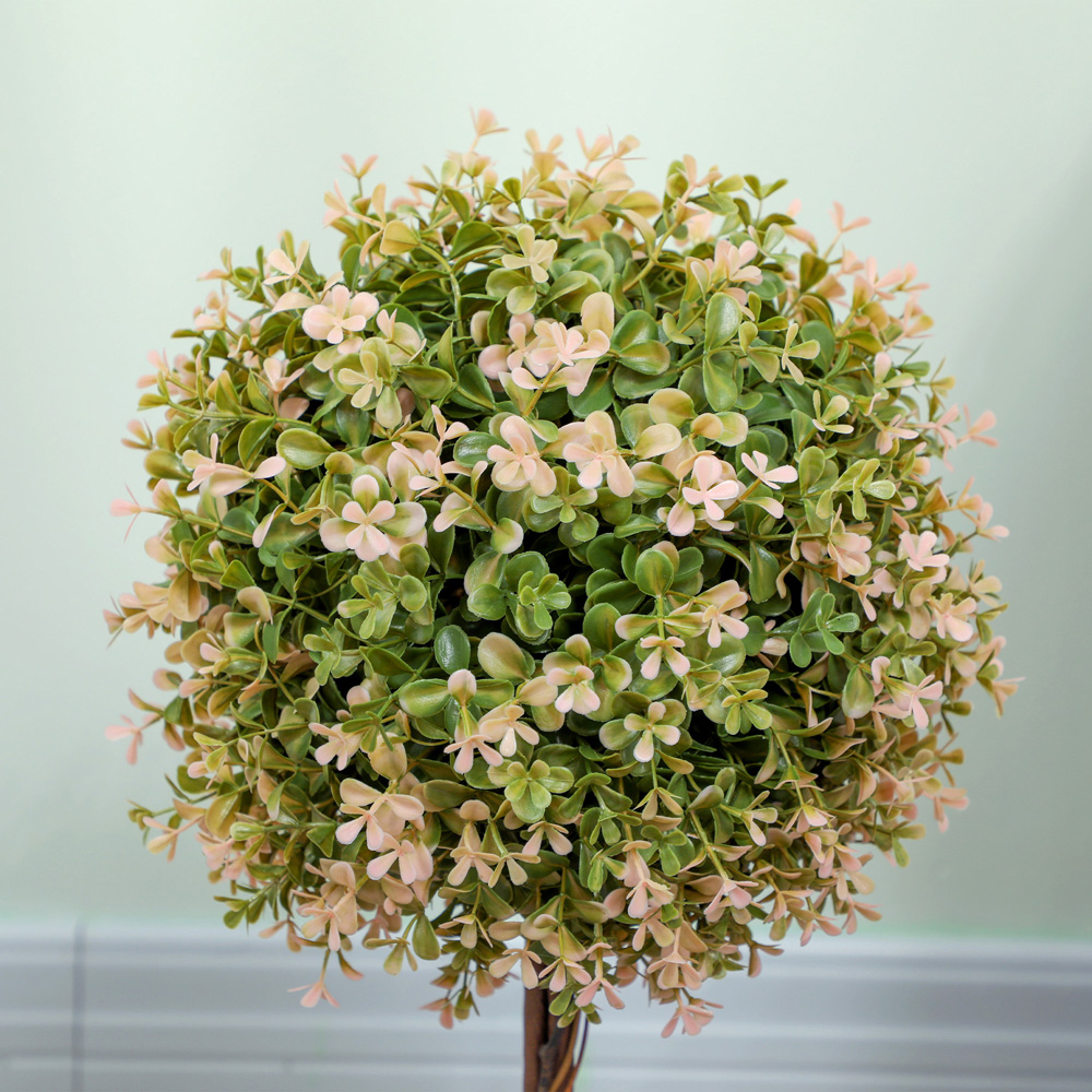 Portland Cream White Decorative Murraya Artificial Plant in Pot 2 Pack Image 3