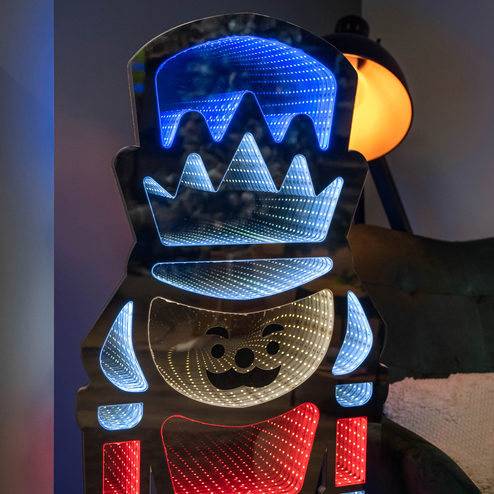 Samuel Alexander Multicolour LED Nutcracker Infinity Light 4ft Image 9
