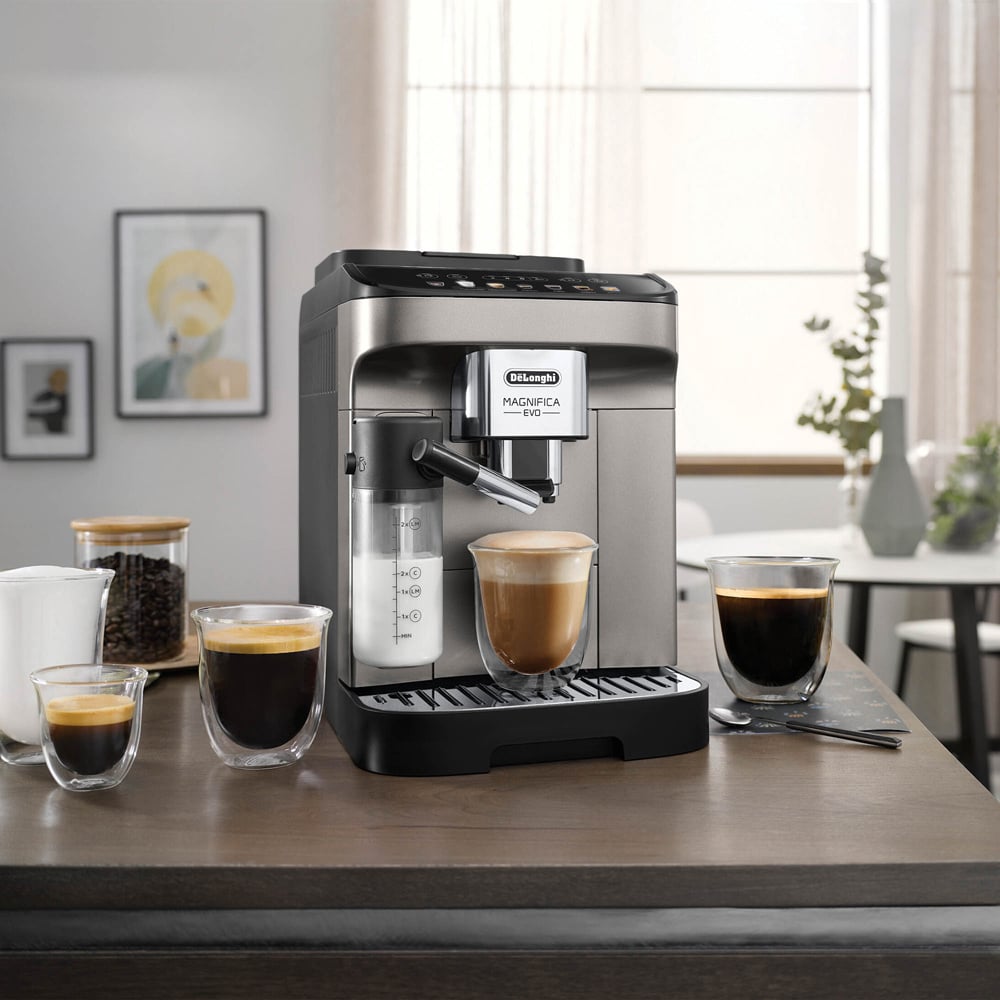 De'Longhi Magnifica Evo DL2983 Milk Bean to Cup Automatic Coffee Machine Image 2