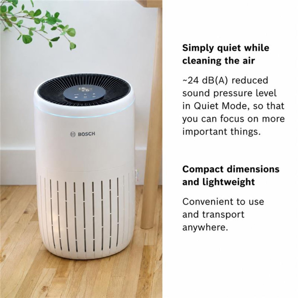 Bosch Air 4000i 3-in-1 White Compact Air Purifier Image 7