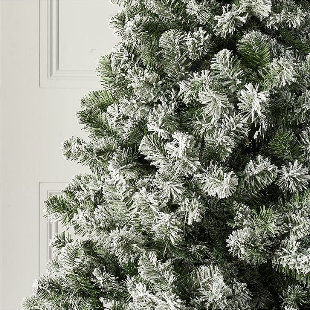 Samuel Alexander White and Green Fir Snowy Imperial Pine Artificial Christmas Tree 4ft Image 3