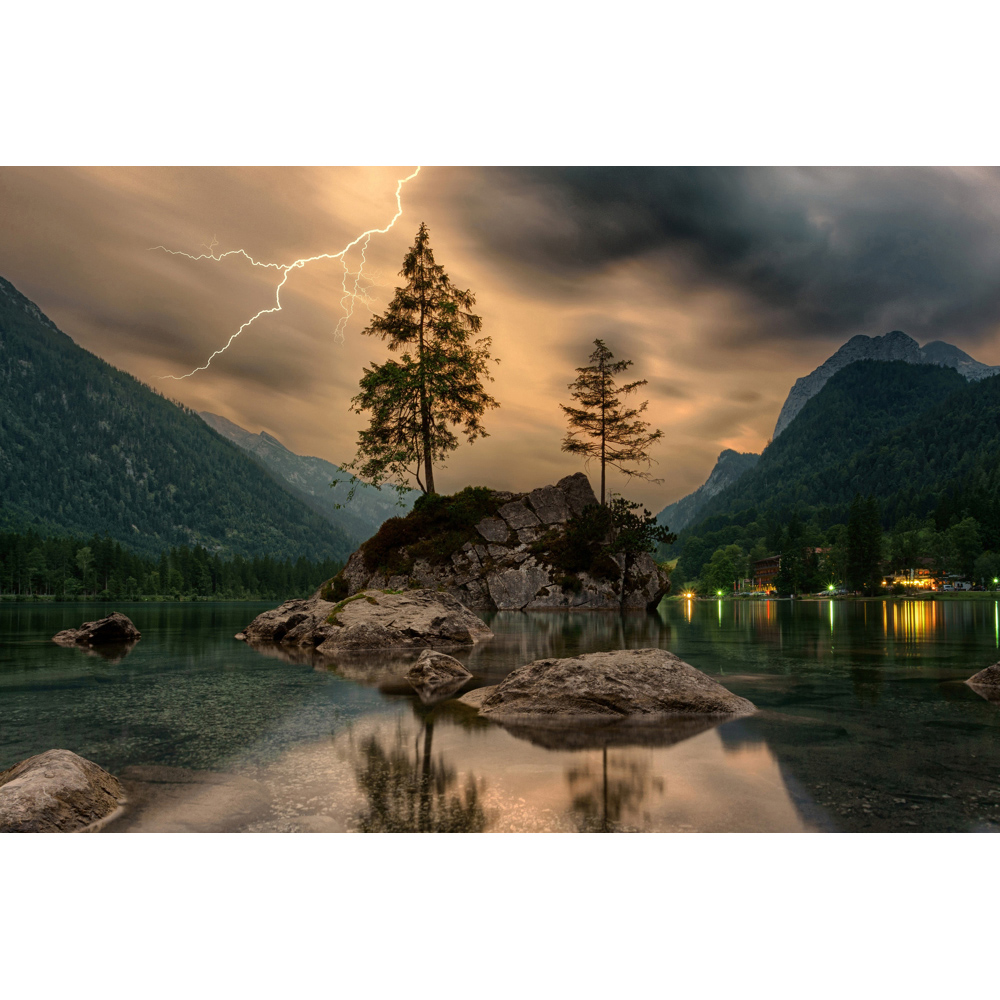 Mirrorstone Nexus Thunder Mountain Image Wi-Fi Infrared Heating Panel 900W 795 x 1195mm Image 4