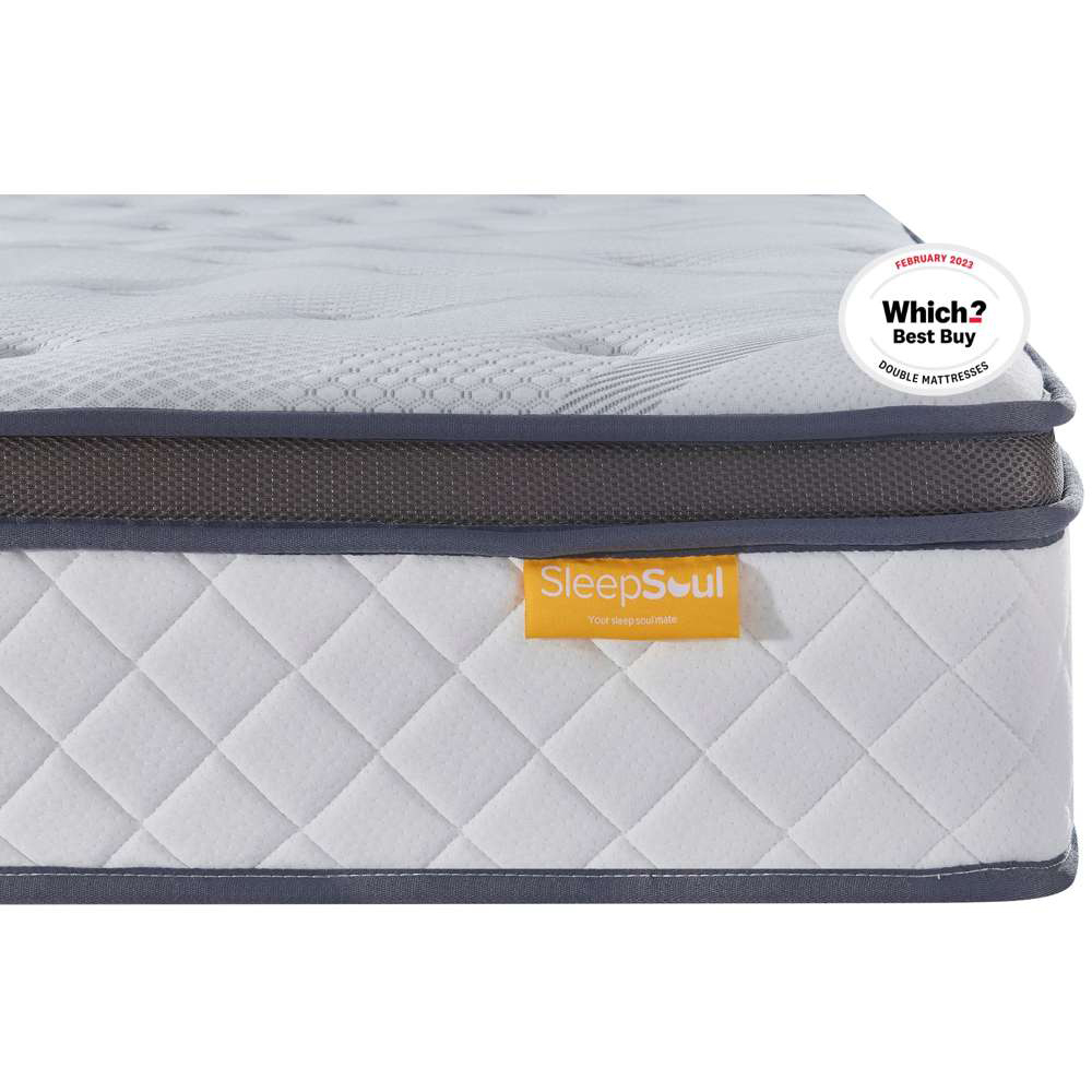 SleepSoul Heaven Single Pocket Spring Coolgel Foam Mattress Image 4