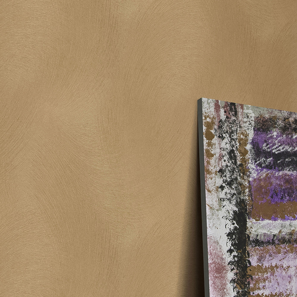 Erismann En Vouge Glamourous Textured Gold Vinyl Wallpaper Image 3
