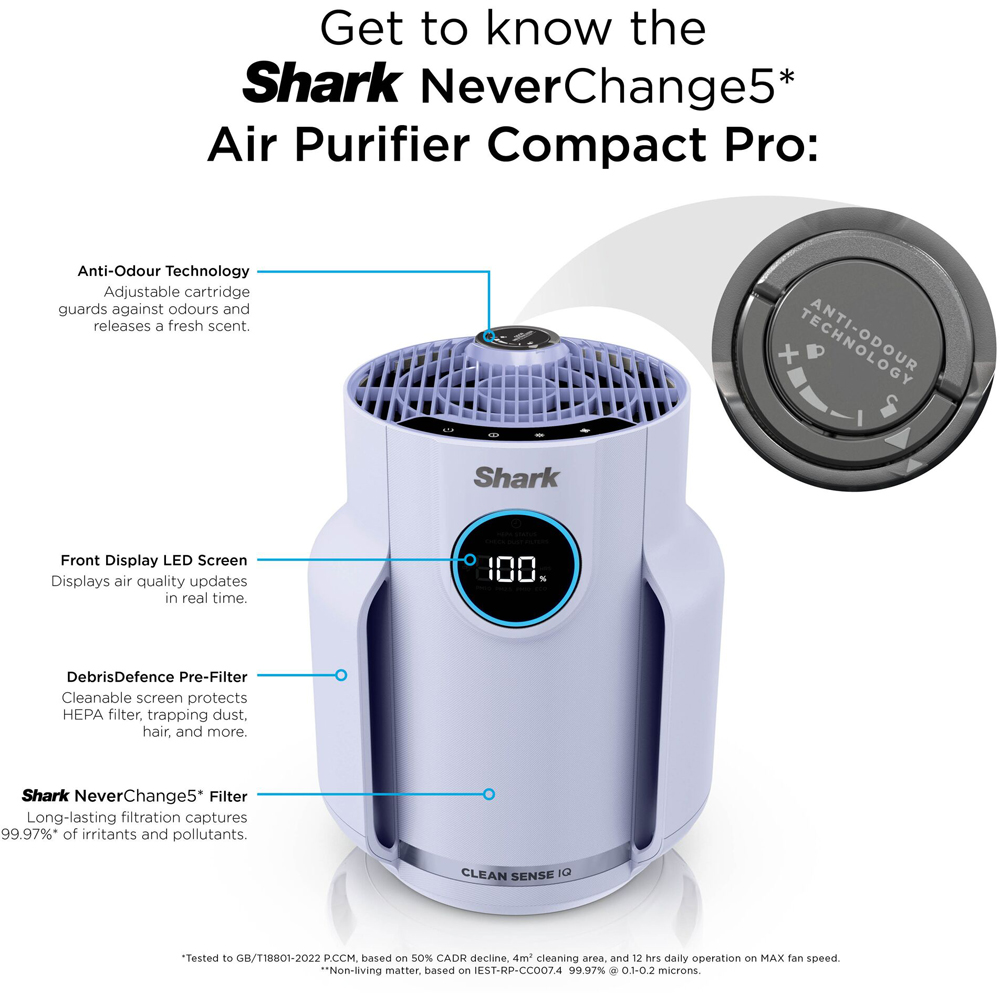 Shark Purple Air Purifier Image 6