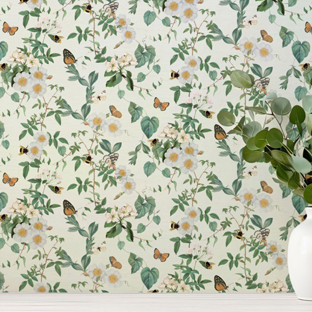 Arthouse Bumblebee Trail Cream Wallpaper Image 3