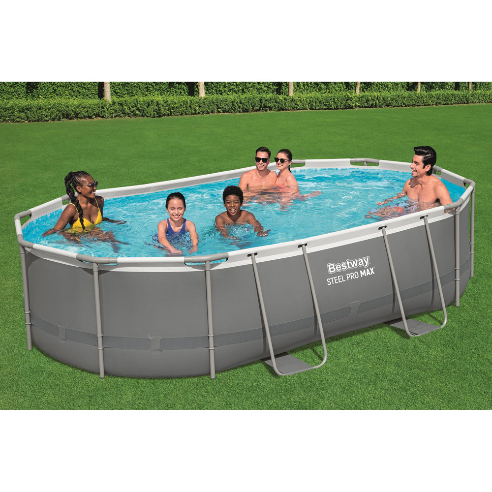 Bestway Steel Pro Max Oval Pool Set 16 x 10ft x 42 inch Image 6