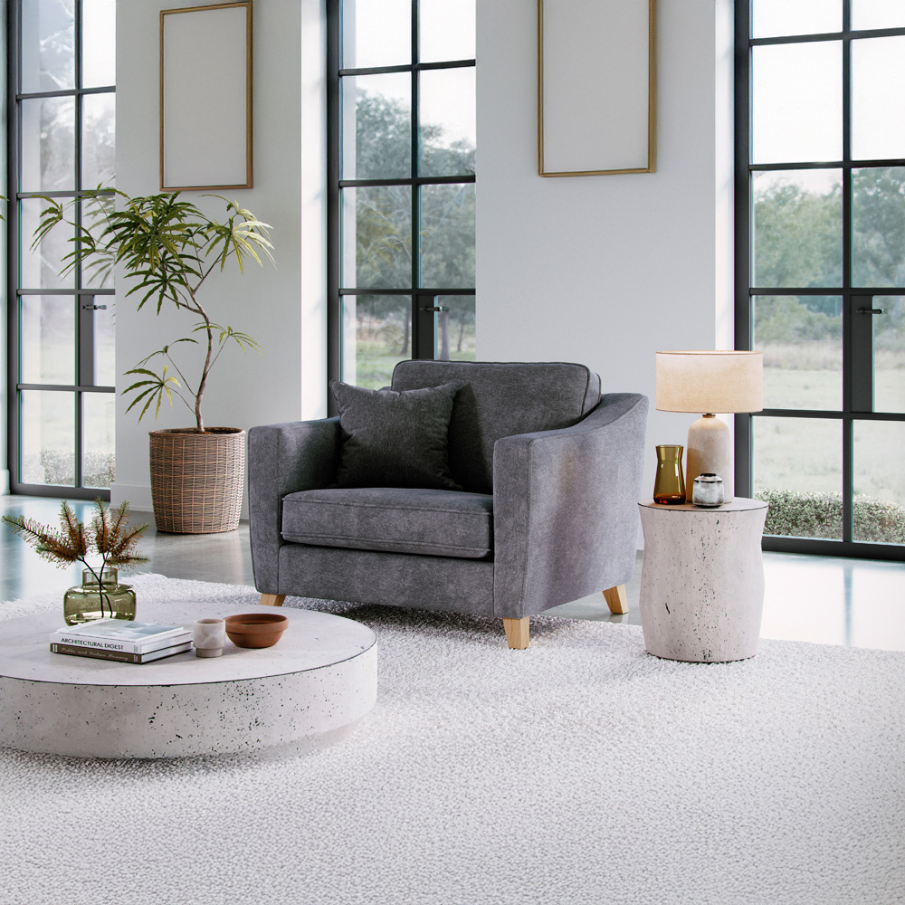 Marlon City Steel Snuggle Chair Image 3