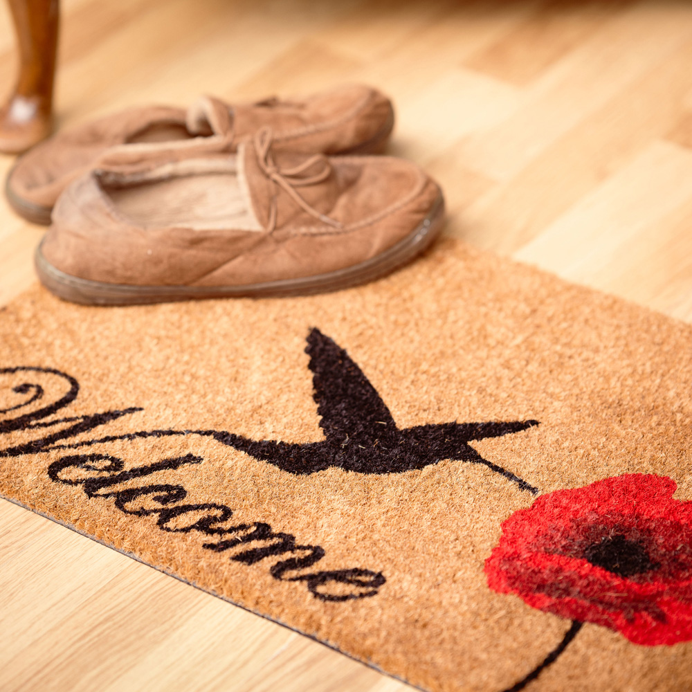 Coco & Coir Poppy Nectar Coir Door Mat 40 x 60cm Image 4