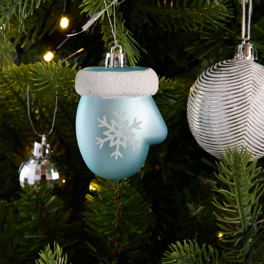 Set of 50 Angel Whispers Baubles Blue Image 5