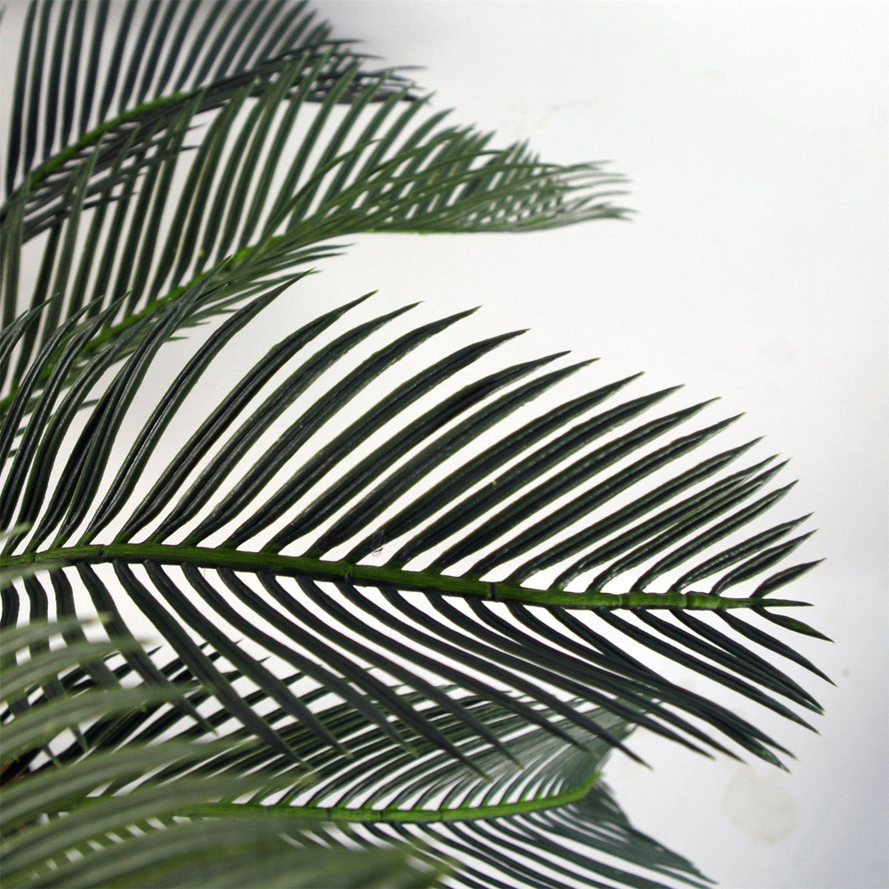 Leaf Tropical Cycas Palm Artificial Tree 80cm Image 3