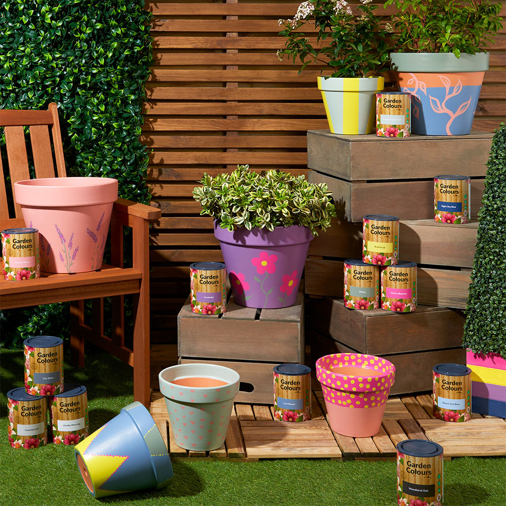 Wilko Garden Colours Woodland Oak Wood Paint 2.5L Image 7