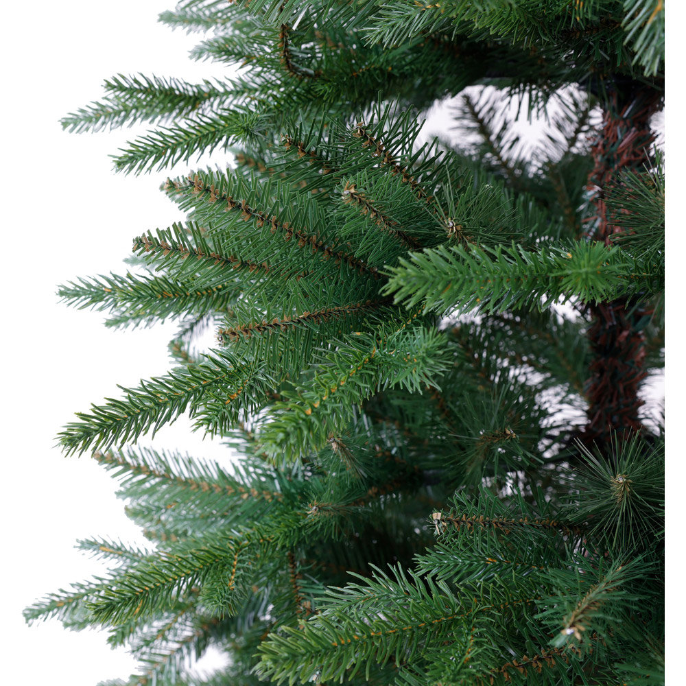 Charles Bentley Luxury Slimline Hinged Artificial Christmas Tree 6.9ft Image 4