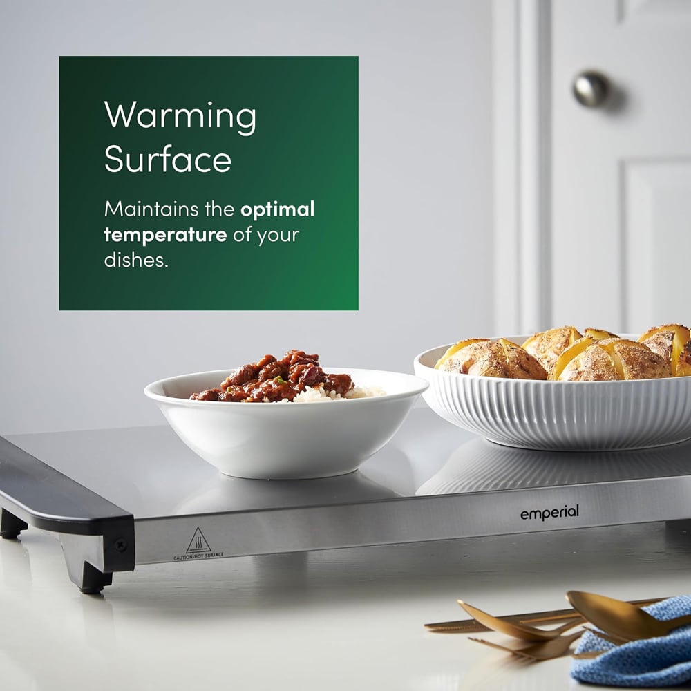 Emperial Electric Food Buffet Warmer 4 Tray Server Image 5