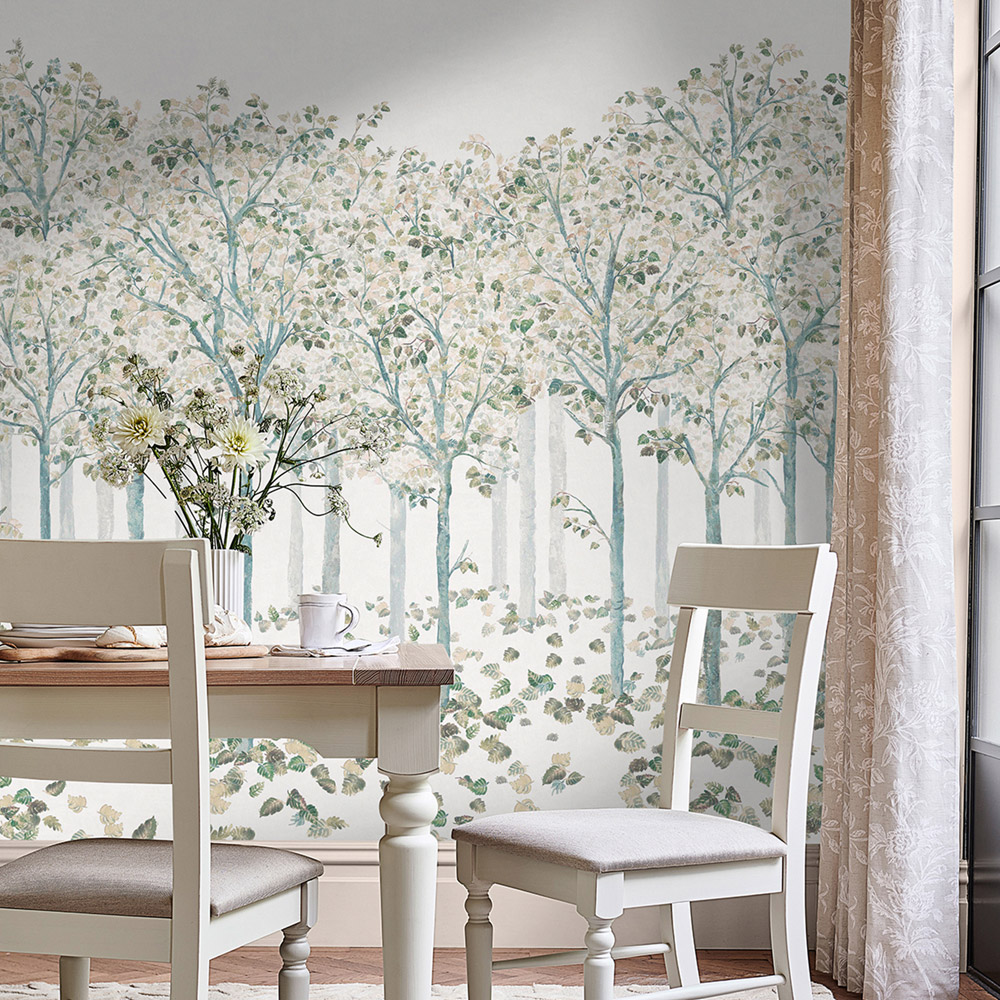 Laura Ashley Ashurst Natural Mural Image 1