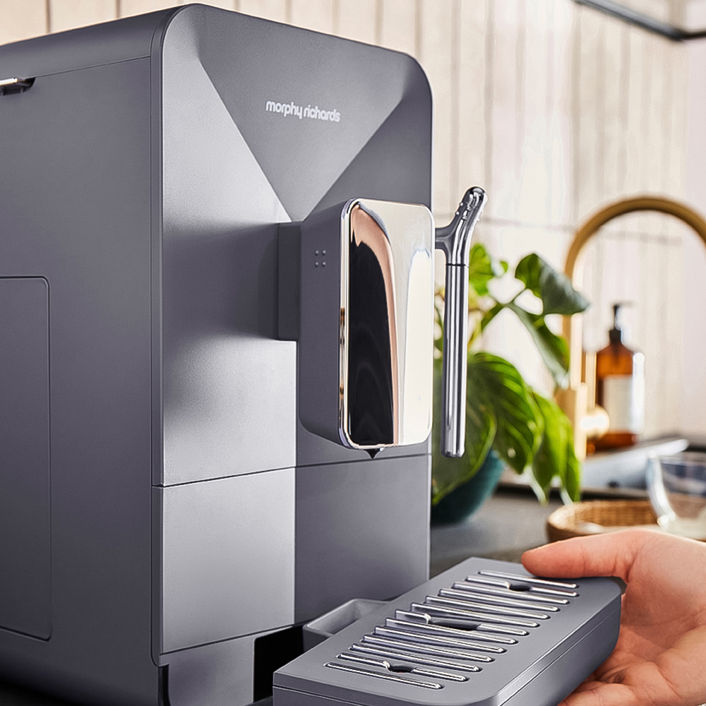 Morphy Richards Roava Grind and Sip 173501 Stone 1.5L Fully Automatic Coffee Machine Image 7