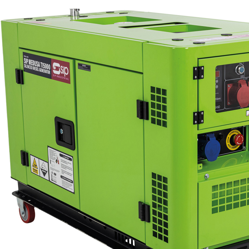 SIP MEDUSA T15000 Silenced Diesel Generator Image 2