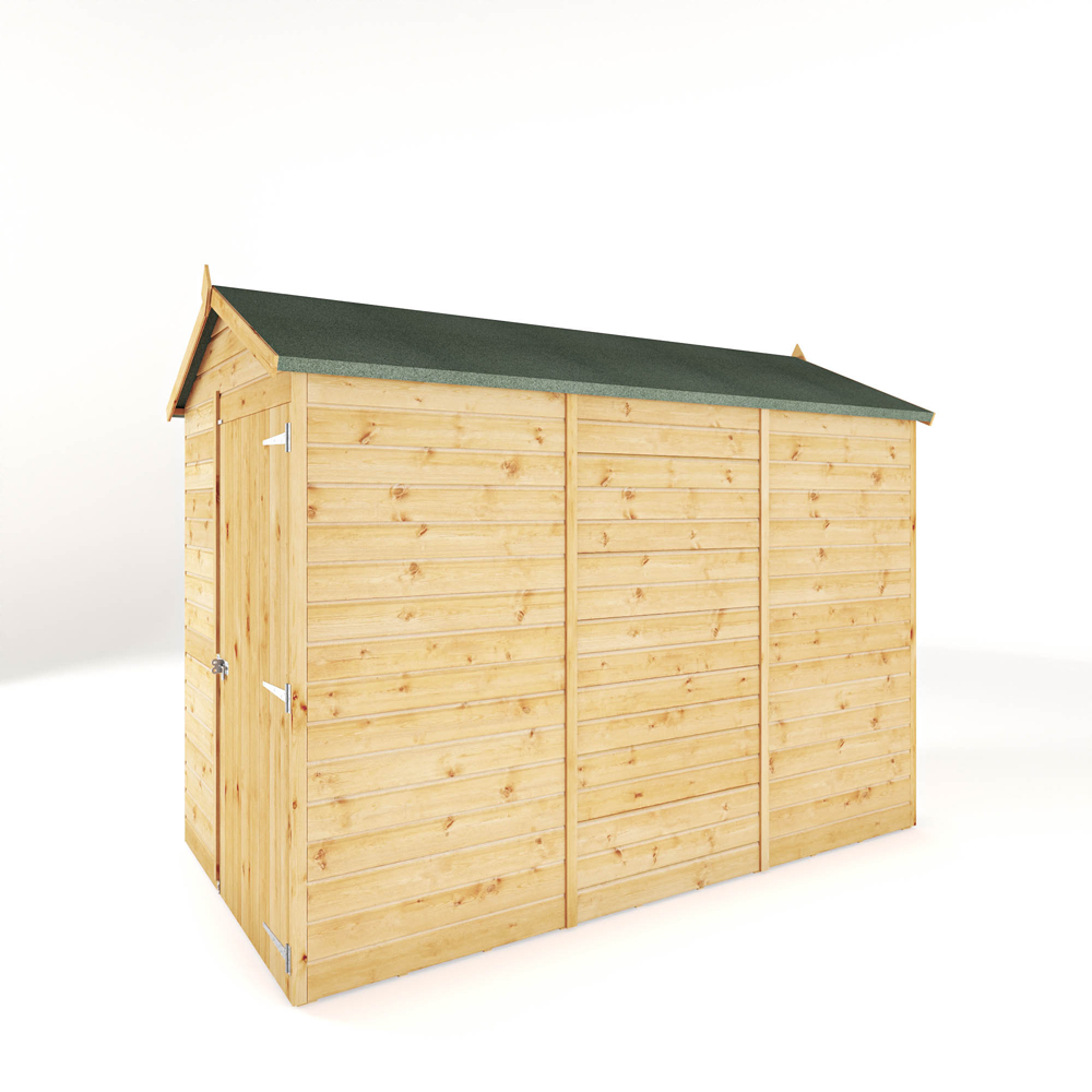 Mercia 9 x 5ft Modular Shiplap Apex Windowless Shed Image 7