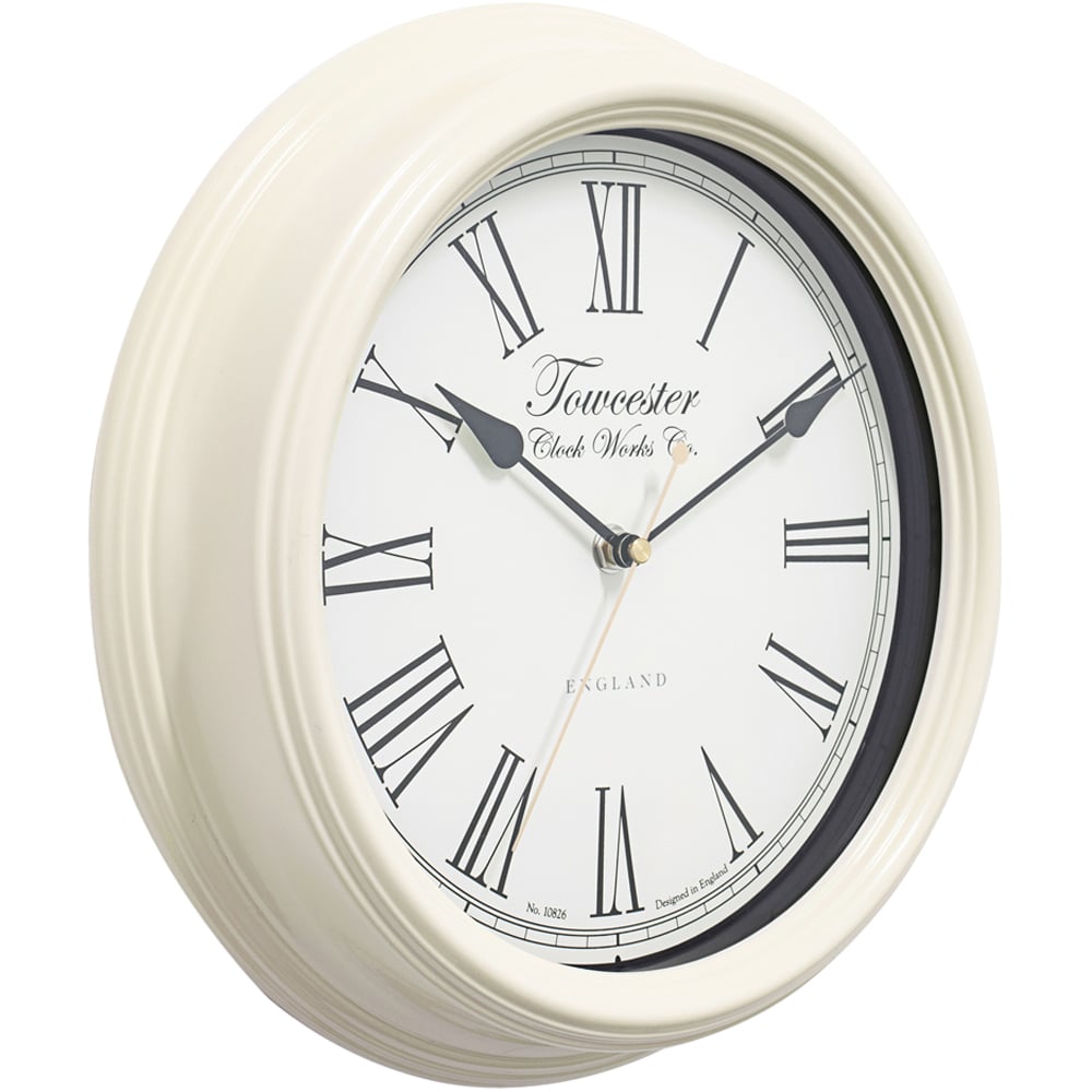 Acctim Redbourn Cream Wall Clock Image 3
