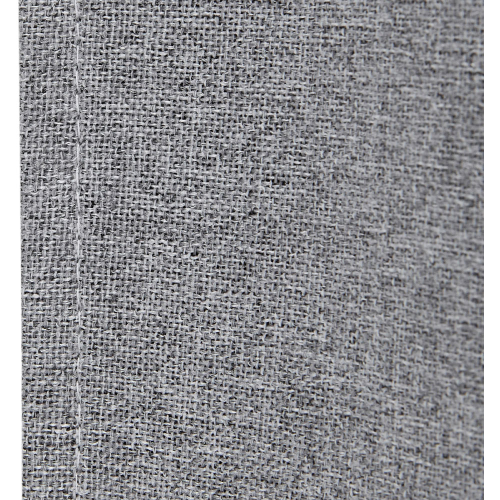 Living and Home Solid Grey Blackout Chenille Curtains 117 x 183cm Image 6