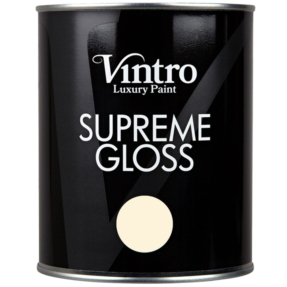 Vintro Paint Walls and Ceilings Ermine Gloss Paint 1L Image 2