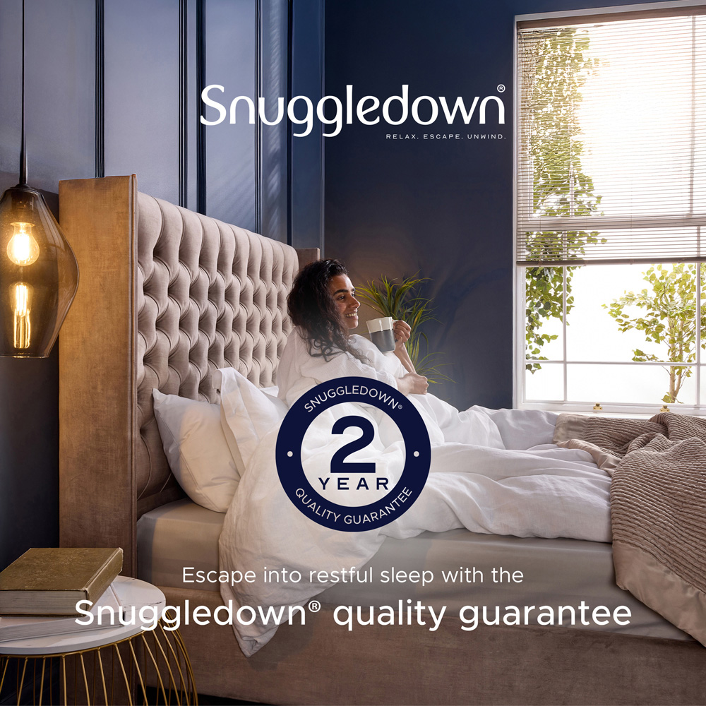 Snuggledown Single White Scandinavian Duck Feather And Down Duvet 10.5 Tog Image 9