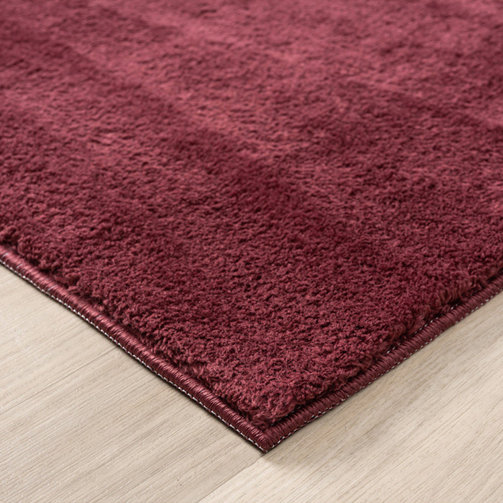 Desire Rugs Comfy Red Anti Slip Felt Backing Rug 80 x 120cm Image 3