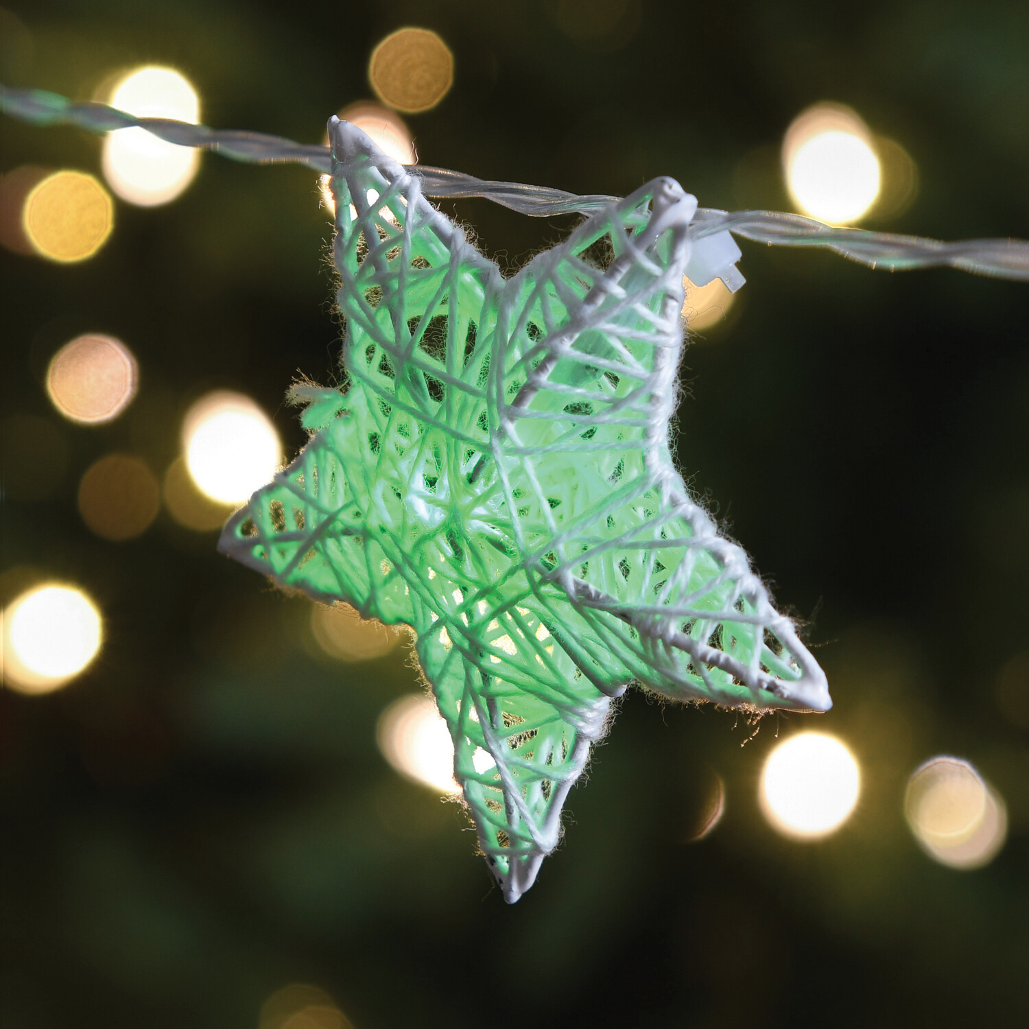 10 LED Star Colour Changing String Lights Image 5