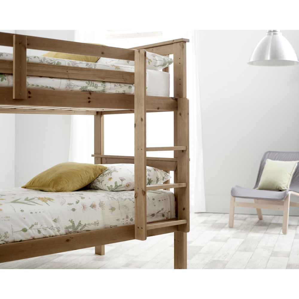 Bedmaster Carra Pine Wood Bunk Bed with Pocket Mattresses Image 2